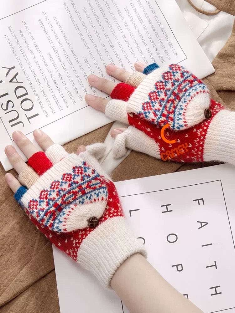 CameySecrets's tweet image. Winter Knitted Fingerless Gloves with Mitten Flap Cover, Warm Gloves, Wool Gloves for Women #fingerless etsy.me/3IGMPRn