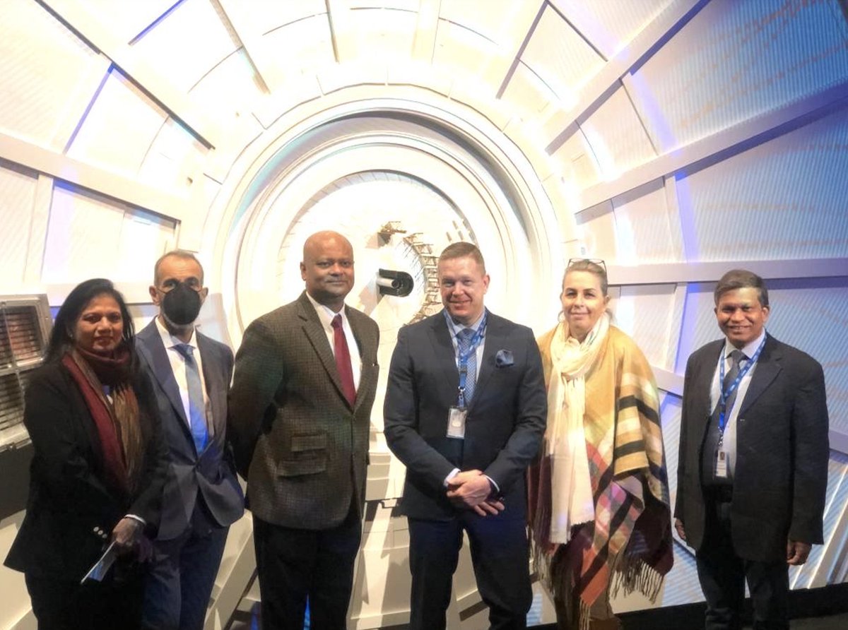 archanasharmagv's tweet photo. Interesting week starting on Monday with the visit of Ambassador @anupamifs and discussion with our IR Director @cwarakaulle & team on #upgrades @CMSExperiment @FCC_study and #CERNKT. Thank you @tapanknayak @ALICEexperiment for the visit and highlighting #India's #contributions. https://t.co/bcRi2y8hAe