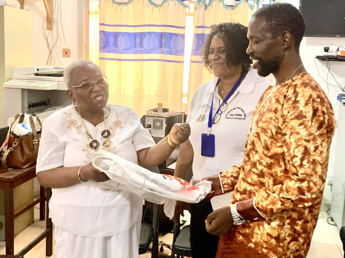 OlympicLeone's tweet photo. President of #SierraLeoneJudoAssociation, #IdrissMassaquoi today received #martialarts equipment from Sierra Leone’s former #Ambassador to #Switzerland,H.E. #YvetteStevens who delivered the items in memory of her late son,#BorisSiakaStevens who was so passionate to support #Judo. https://t.co/LAwsuv61Ur