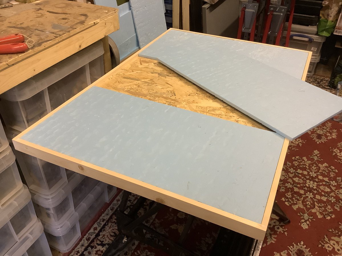 RMZHBC's tweet photo. Starting to put together the next scenario board for the #RangersofShadowdeep #BurningLight - double use for this as a hospital and and entrance gate. https://t.co/i7fBndHIWT