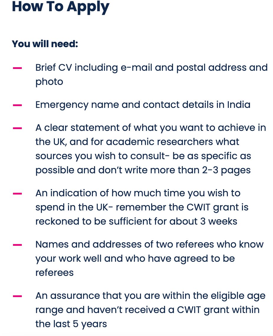 📢Please share📢
Applications for the @CW_IndiaTrust Research Grants are closing on 28 February 2023 and you can apply here: 
charleswallaceindiatrust.com/research

#research #arts #humanities #researchgrant