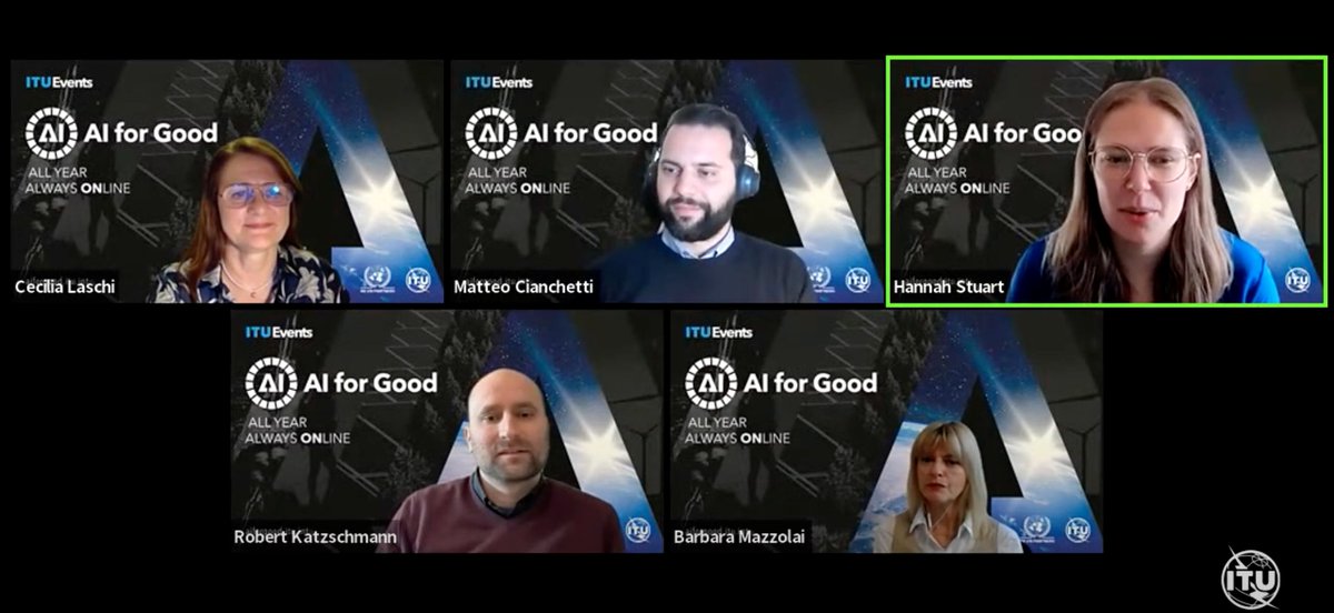 🤖🐙 It is now available online the @AIforGood webinar where we explore the future and challenges of bio-inspired #softrobots w/ @BarbaraMazzolai Cecilia Laschi @katzschmann @MatteoCianchet1 and Hannah Stuart

🌐 Watch it on youtube.com/watch?v=sLVUnZ…

@ITU @ITUstandards