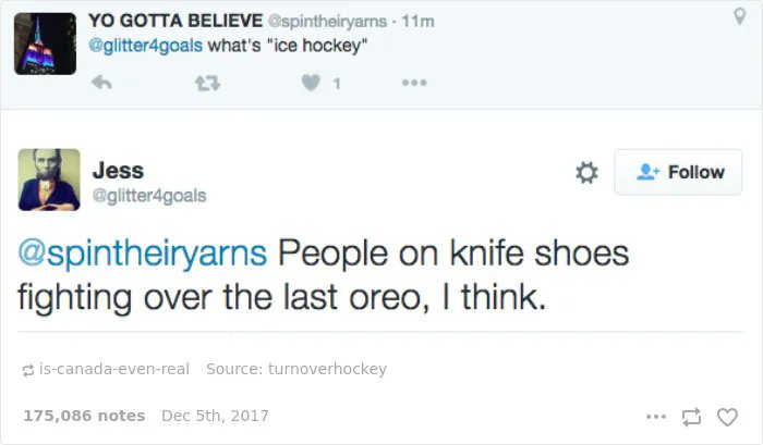 bonedbroth's tweet photo. Best description of hockey ever. 

#hockey #hockeyfans https://t.co/G7mDnPO9Az