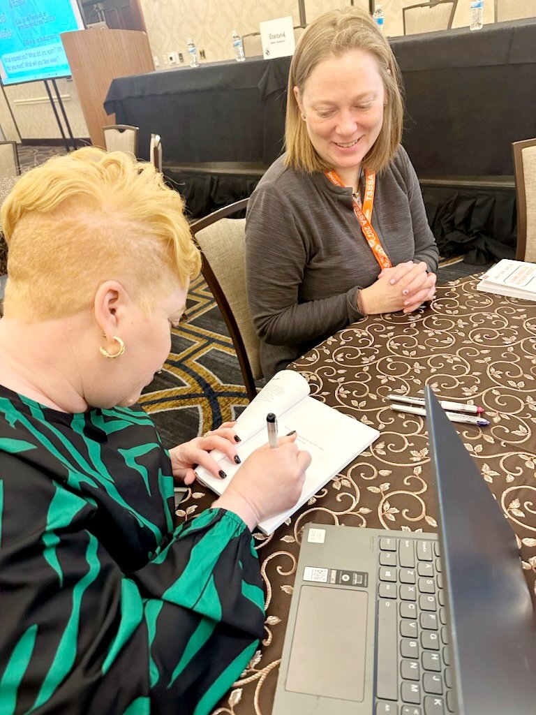 montra_rogers's tweet image. We are still signing books. @maestra_schenk of Northeast ISD is #DiscoveringDevelopingDeploying. @neisd_sstudies
launched their Corps a couple of weeks ago, and they are off and running #DistrictPartnerships #PartnerWithAPurpose