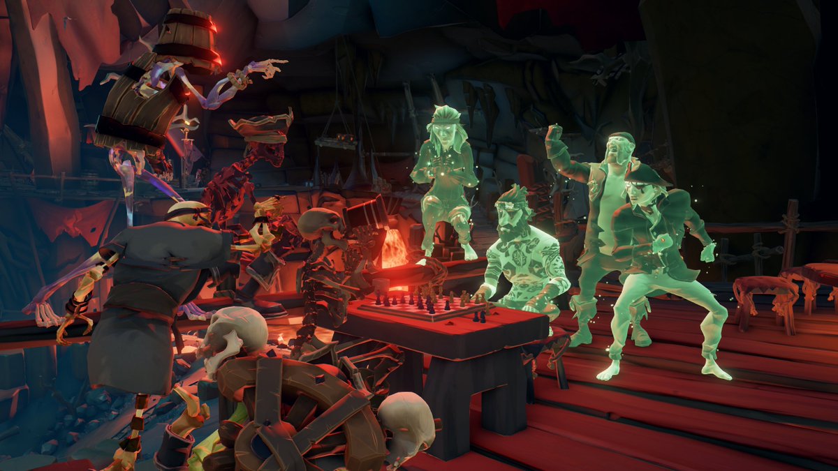 lm_inno's tweet photo. Friends always got your back, no matter who you are &amp; what you're doing! 

Theme: Friendship

#SoTShot 
@SeaOfThieves
 #SeaOfThieves https://t.co/ITQxdxIdtz