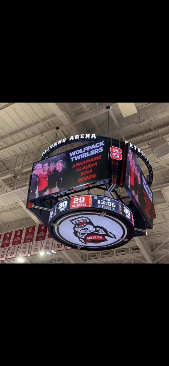 We had the absolute BEST time performing at the <a href="/PackWomensBball/">NC State WBB 🐺🏀</a> game yesterday! To top off our no drop halftime, the game ended in a WIN over UNC!!! Thank you so much for having us!!♥️🐺
