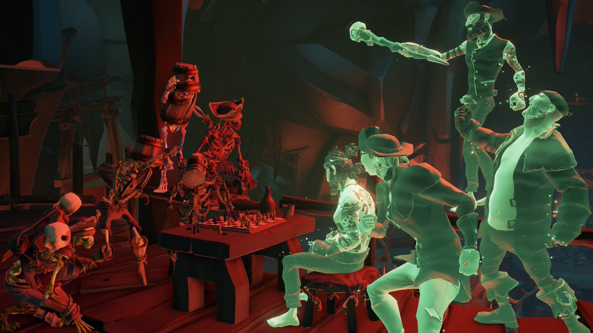 lm_inno's tweet photo. Friends always got your back, no matter who you are &amp; what you're doing! 

Theme: Friendship

#SoTShot 
@SeaOfThieves
 #SeaOfThieves https://t.co/ITQxdxIdtz