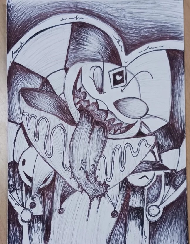 Clem_GJ's tweet photo. Does anyone love you ?
.
.
#FizzaRolli #art #pen #HelluvaBoss #HelluvaBossFanart https://t.co/58wn2jXY1x