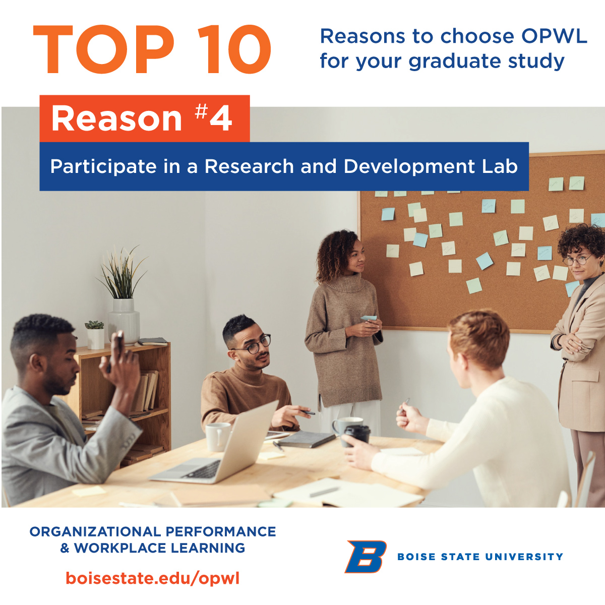 BoiseStateOPWL's tweet photo. Participate in a research lab on a client-based project working one-on-one with faculty or as a member of a team.  Project outcomes provide opportunities to submit conference presentations  or articles for publication. https://t.co/8V8EhH88Qu 
#elearning #instructionaldesign https://t.co/yYQm4UUUmW