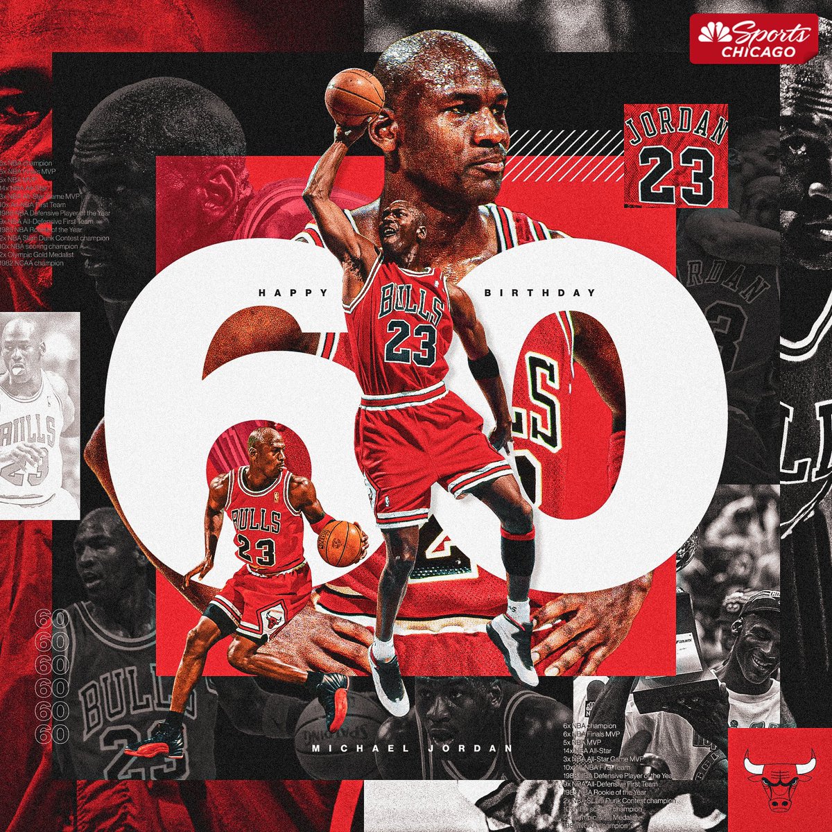CHSN_Bulls's tweet image. Happy Birthday, MJ 🐐