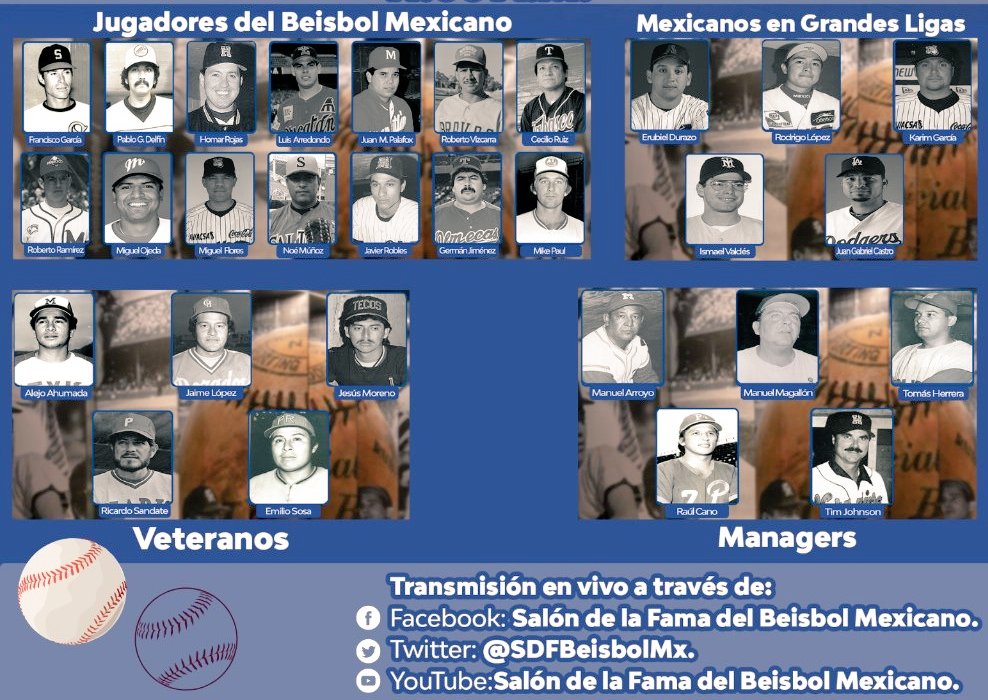 Rev_Strikeout's tweet photo. 👁️‍🗨️ ATENCIÓN 👁️‍🗨️

#SDFM | Hoy, a las 11:00 horas (CDMX) es el conteo de votos para la elección de nuevos Inmortales del Beisbol Mexicano...
@SDFBeisbolMx https://t.co/KM6B4biEdb