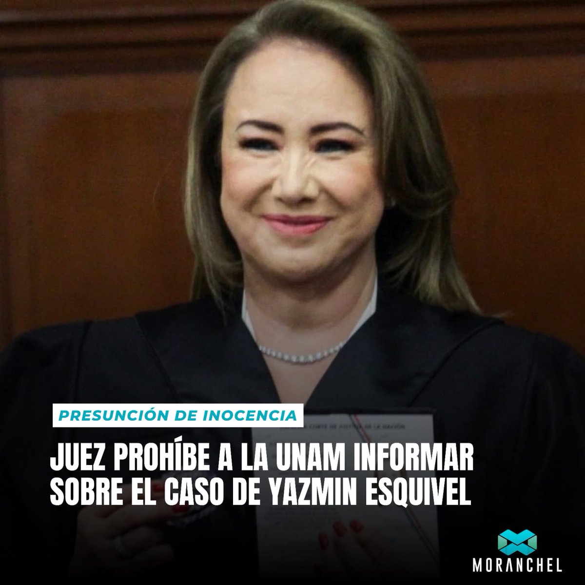 XavierMoranchel's tweet photo. Difícilmente lo que haga la ministra #YazminEsquivel va a cambiar la percepción que ya se tiene de ella, aún cuando la ley le asista. Tuvo que reconocer desde un inicio la similitud en las tesis y pedir una investigación. Claro requería de estar segura de no haberla plagiado. https://t.co/IxvYUB4ML0