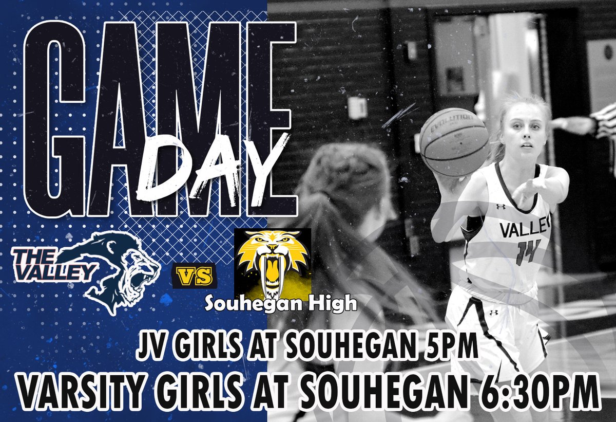 ValleyGBB's tweet photo. Final road trip of the regular season for the MV girls as they head to Souhegan and look to make it five straight wins. JV 5:00/Varsity 6:30. Let's go Valley!! https://t.co/iqzT3NQBHe