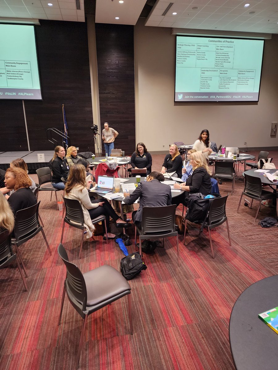 Tinkhani's tweet image. #innovation and #improvement are team sports. Thought partnership at its best. #giveonetakeone @VA_Partners4Edu @ALPlearn #VaLIN #ALPlearn