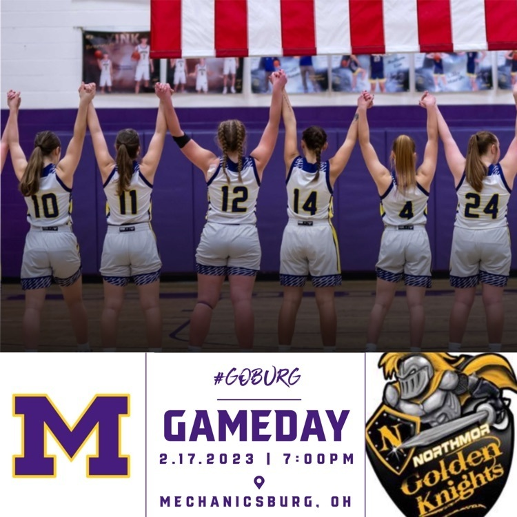 DIII OHSAA Sectionals
Northmor @ Mechanicsburg 
7:00pm | FEB 17th

Tickets: ohsaa.org/tickets

Bring your hard hats and safety vests, the student section will be doing work! The first 50 HS/MS Students will get in free thanks to donations from parents &amp; fans!