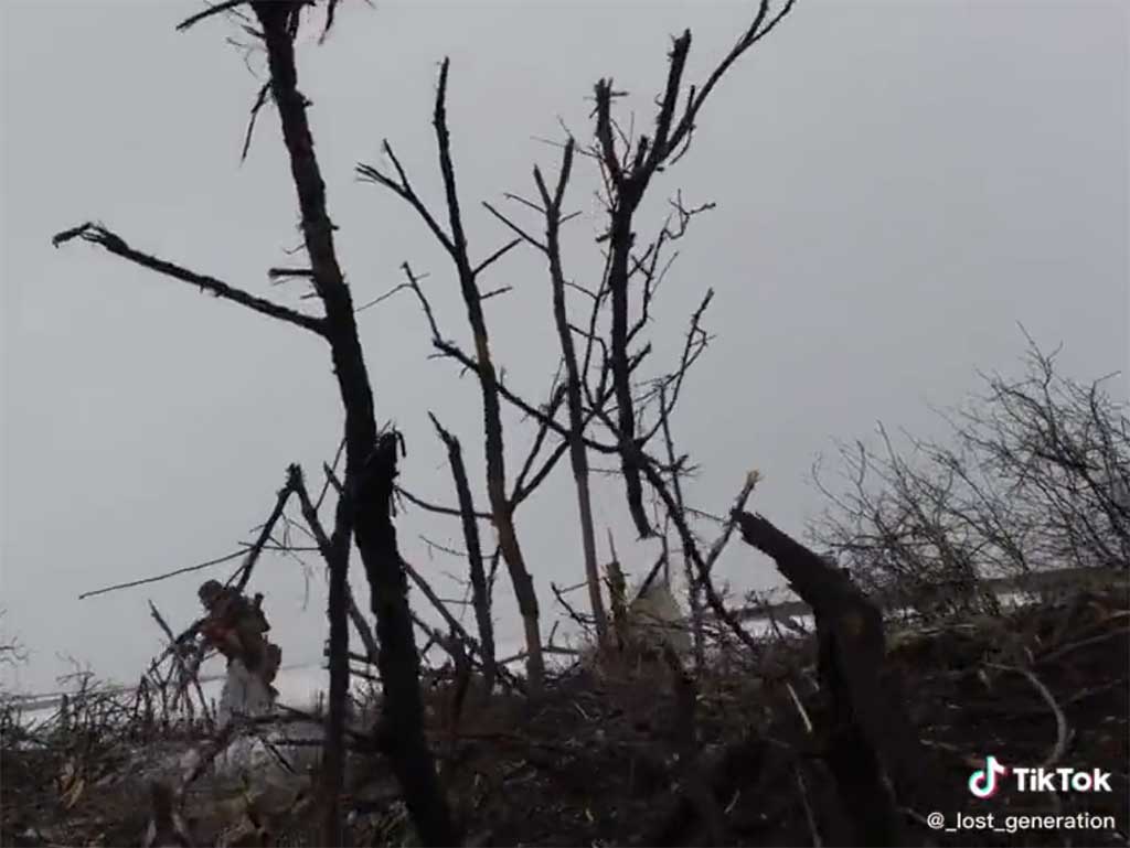 Re: [分享] 烏軍近距離交戰影片