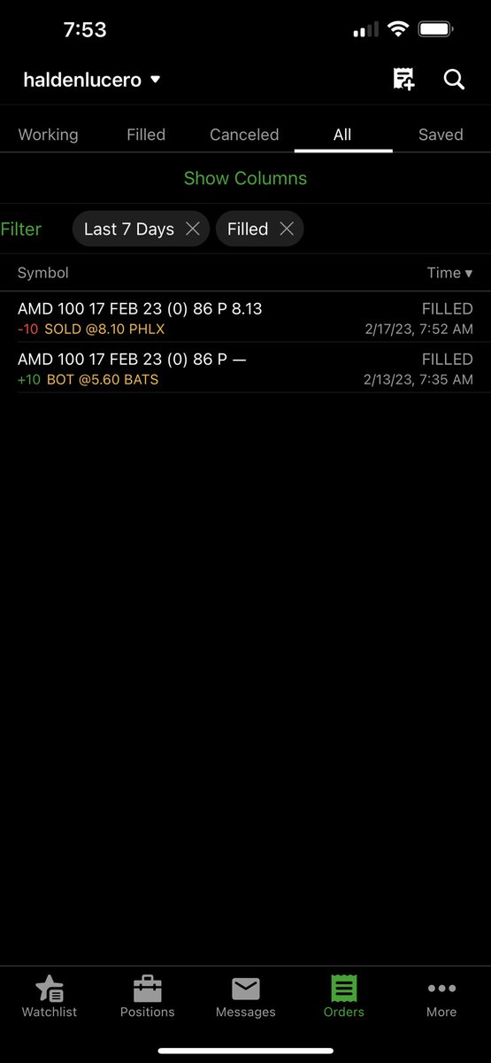 LiftLaughGrow's tweet image. 🎶 It’s been awhilleeeee 🎶 
Was actually supposed to be double protective puts that bled me a bit cause I purchased when AMD was 82 and it went back up to 86 🙄 it’s choppy rn with all the delicate news haha. Added some cushion to a position