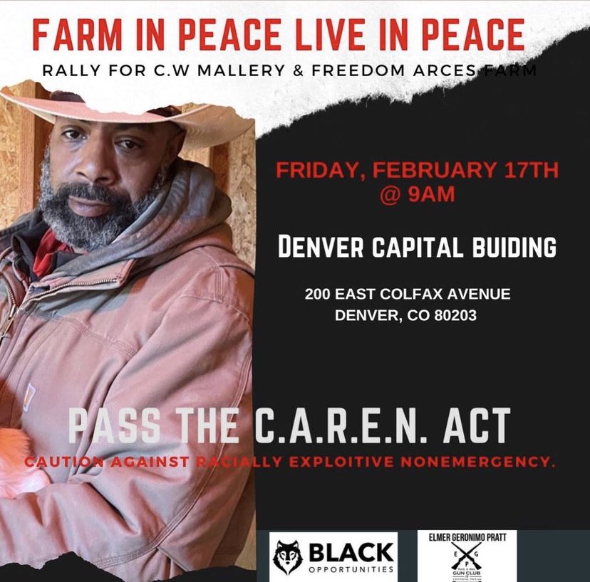 SoWorthy777's tweet photo. Hey #BGR Family if you’re in the Denver Colorado area pull up today to support BLACK FARMERS at the capital building #pullup2023 #farmingwhileblack https://t.co/0pmunUhNok