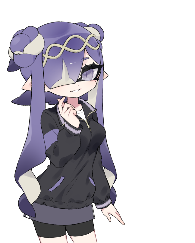 インクリング ,イカガール(スプラトゥーン) 「コラ素材 」|VAZ🐺💙のイラスト