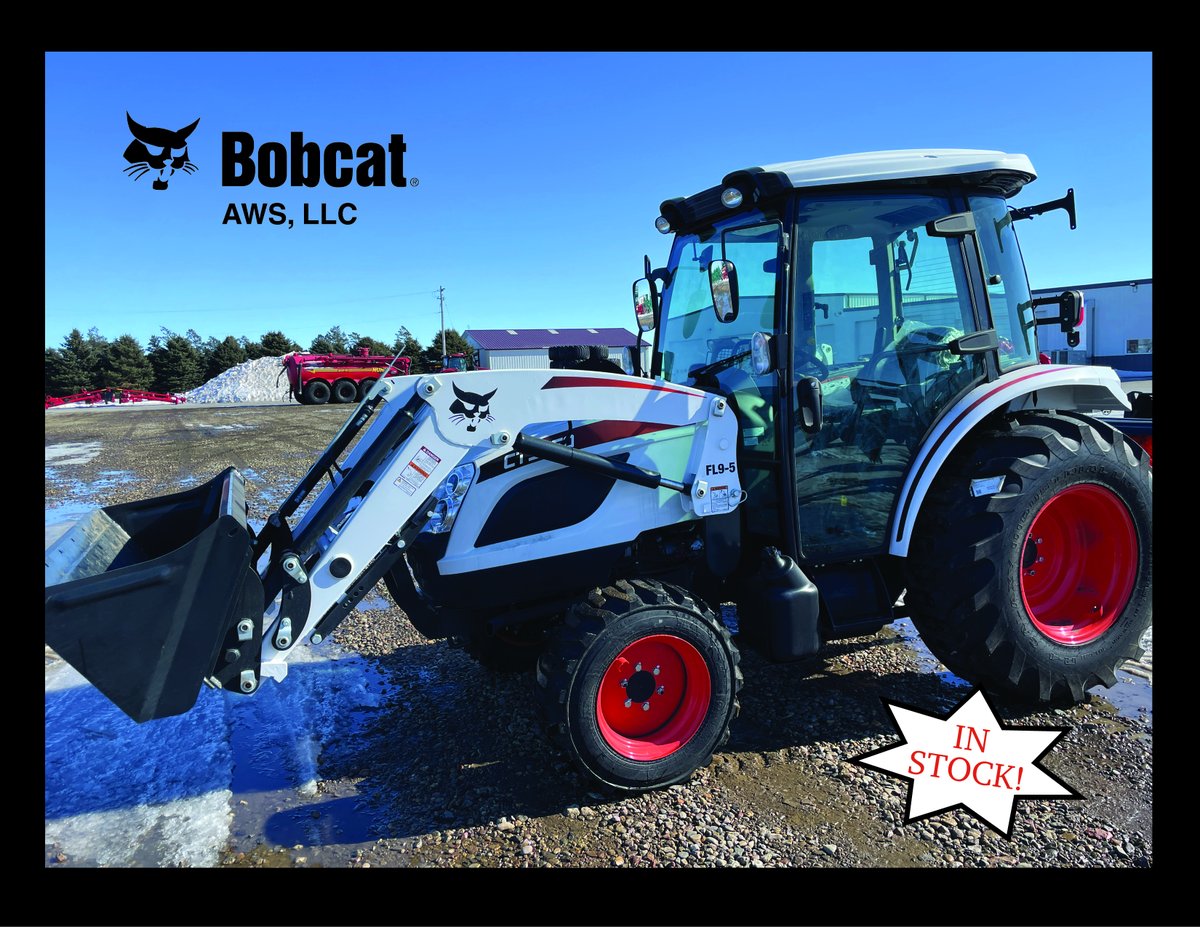 AWSLLC2's tweet photo. This Bobcat® CT5550 Compact Tractor is IN STOCK! The Bobcat CT5550 turbo-charged, 50-hp compact tractor features an enclosed, factory-installed cab &amp; an electronic hydrostatic transmission. For more info on this product  give us a call at 712-439-2081. https://t.co/KMOEUBGuHe