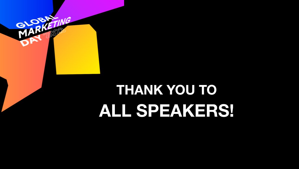 semrush's tweet photo. Huge thanks to our amazing speakers, who really turned this into the marketing conference of the year! We learned so much from all your sessions and can't wait to put it all into practice👏 

#GlobalmarketingDay https://t.co/r1BZJQ1ORj