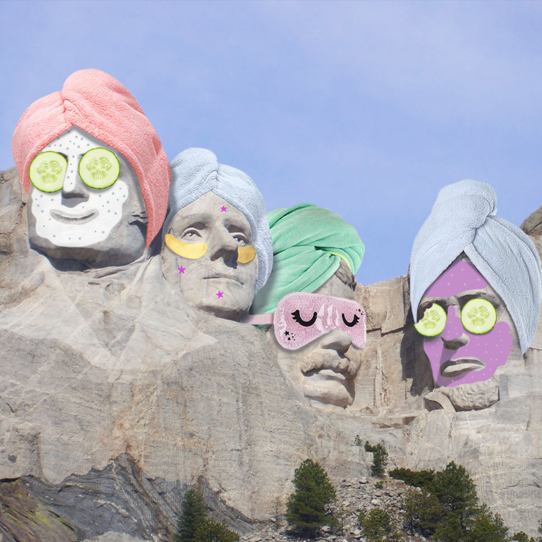 Presidents Day weekend mood 🧖‍♂️🥒✌️🫧🛀 We'll be spending the extra day off indulging in all the self-care. HBU?