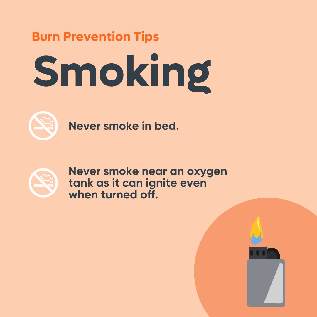 OHBayfront's tweet photo. Scalding injuries can be prevented by following burn prevention methods. Using these tips for burn prevention will help you stay proactive and cautious. 🔥
#BayfrontHealth #BurnAwareness https://t.co/0KCzHmYCCt