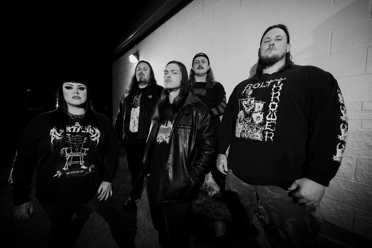 Frozensoultx's tweet image. It is with great pleasure and excitement that we announce our second full length album “Glacial Domination” out May 19, 2023! Our first single &amp;amp; music video for the album “Morbid Effigy” is available to listen/watch now via the link in our bio! Hope yall love it as much as we do!