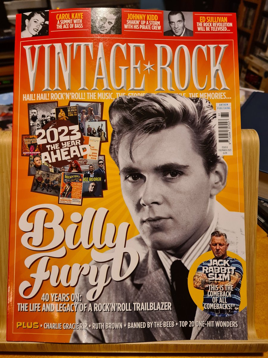 Viikonlopuksi #luettavaa. #lehti #magazine #rocknroll #vintage #billyfury