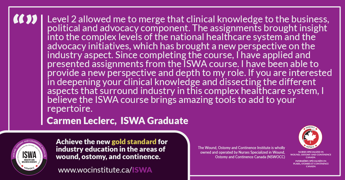 WOC Institute News Wound, Ostomy and Continence Institute