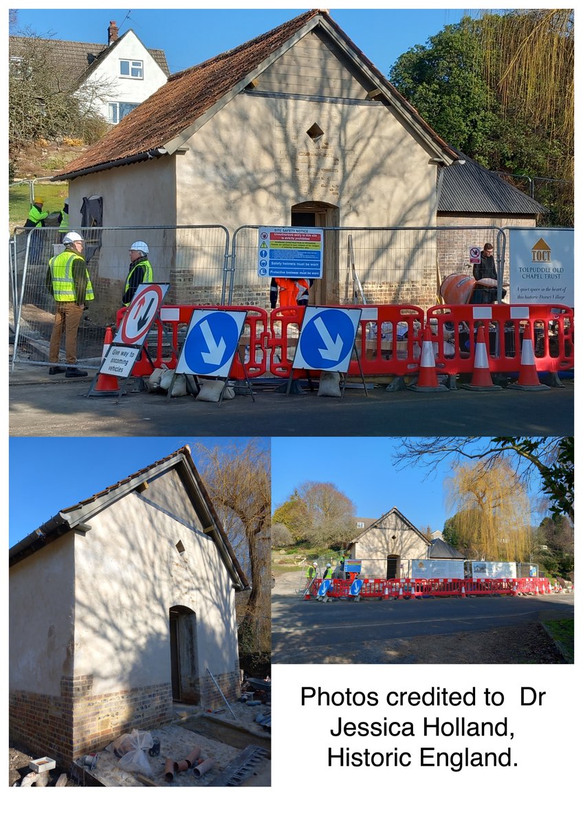 Wonderful to welcome Sarah Ball &amp; Jessica Holland of Historic England &amp; Tobias Carleton-Prangnell, of Heacon Research Group on site this week.
<a href="/HistoricEngland/">Historic England</a>
<a href="/HEA_CON/">HEACON Research Group</a>
<a href="/SSHConservation/">conser</a>
<a href="/Greendale_Build/">Greendale Construction Ltd</a>
<a href="/HeritageCobLime/">Heritage Cob & Lime</a>
<a href="/HeritageFundL_S/">The National Lottery Heritage Fund London & South</a>
<a href="/HeritageFundUK/">The National Lottery Heritage Fund</a>
#FaithBuildingFriday