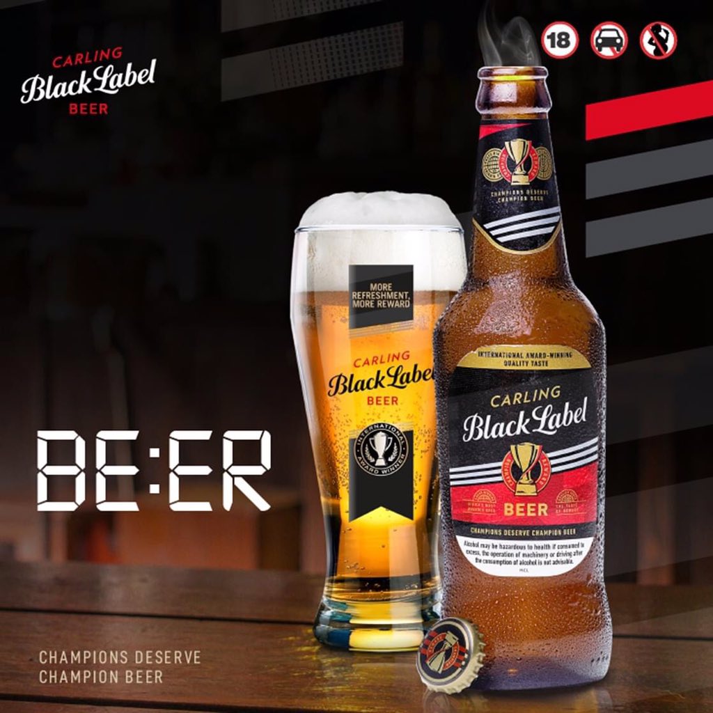 CBLZimbabwe's tweet photo. Ladies and gentlemen! It’s time to drop everything you are doing and grab a cold Carling Black Label.

#HAPPYTCIF
#ChampionsDeserveChampionBeer https://t.co/xYcbOCnL2Q