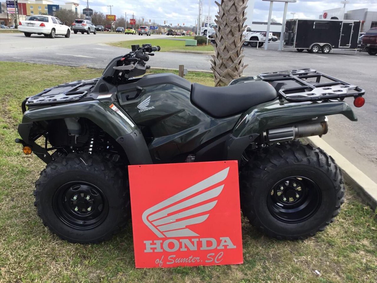 sumterhonda's tweet photo. INVENTORY HIGHLIGHT:
2023 Honda Rancher TRX420FM1
4X4/Manual Shift/Solid Axle
$6,999 plus tax &amp; fees
Stock # 904930 https://t.co/vuUSRPR02t