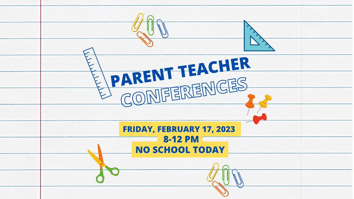 CCA_K8's tweet photo. There will be NO SCHOOL today due to Parent Teacher Conferences. Please check the Eagle or your teacher's newsletter for sign up options! https://t.co/n9XuMptA06
