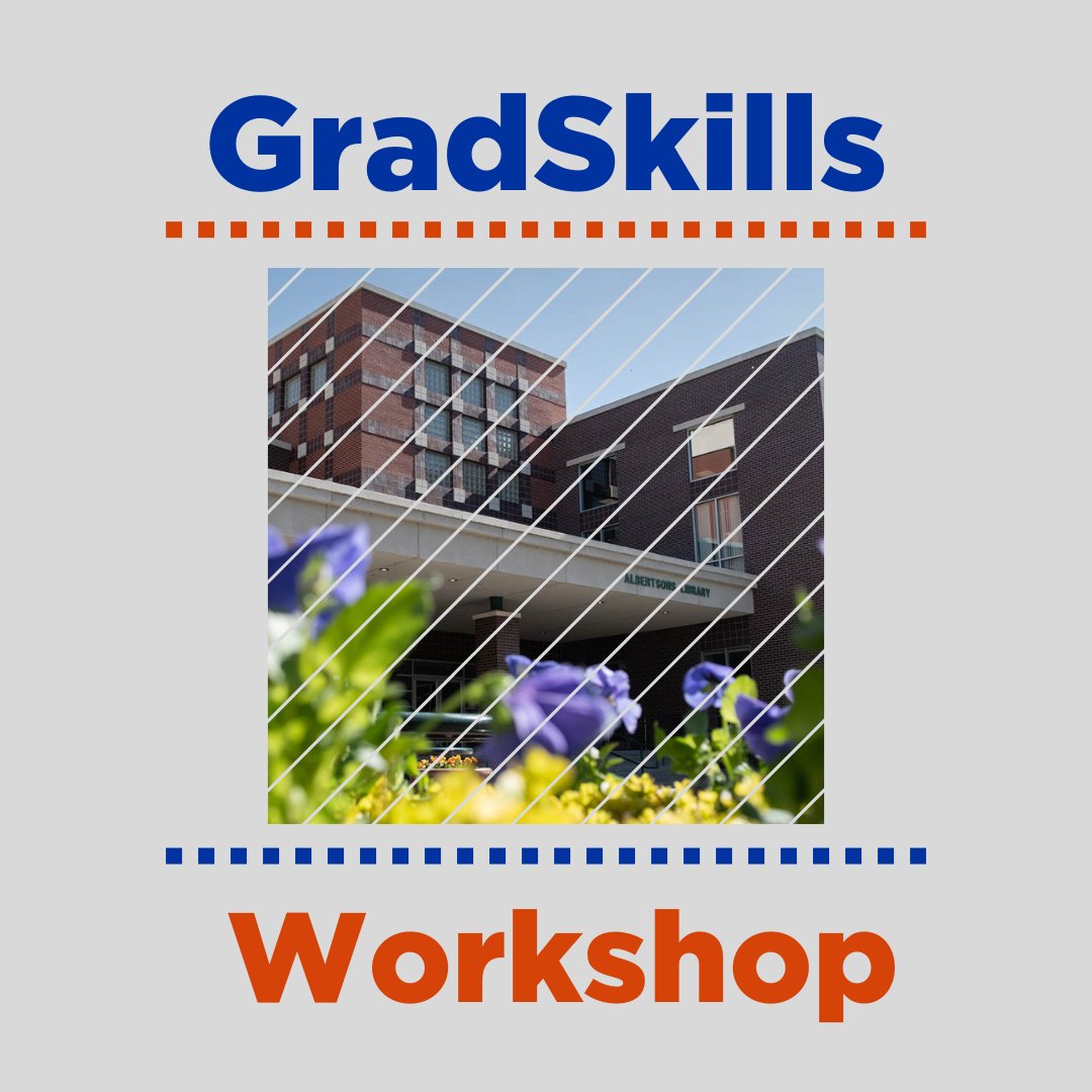 Join the GSSC for their How to Wow work shop!

This is a round table discussion with Boise State faculty that allows students to ask questions about the defense process and get tips on preparing.  

Link in Bio!