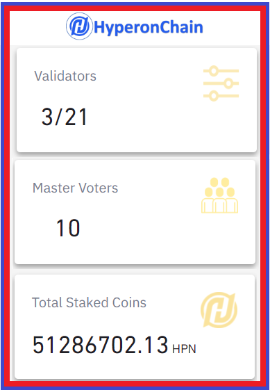 BitcoinBusinez's tweet photo. $HPN staking statistics on 02/17/2023
#Validators 3/21
#Master Voters 10 
Total coins staked +51m / 60m (Circ Sup)

#HPN #hyperonchain #Staking 
#btc #bnb #core #brise #sol #ada #KDA #FTM #polygon #LoopNetwork  #walv #data #USDT #BUSD  #ETH #nftart #TRX #Doge  #AI #ChatGPT https://t.co/Ny2ZSCRLGk