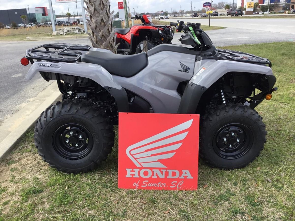sumterhonda's tweet photo. INVENTORY HIGHLIGHT:
2023 Honda Rancher TRX420FA6
4X4/DCT/Electric Shift/EPS/IRS
$8,699 plus tax &amp; fees
Stock # 800297 https://t.co/1THBrGfT53