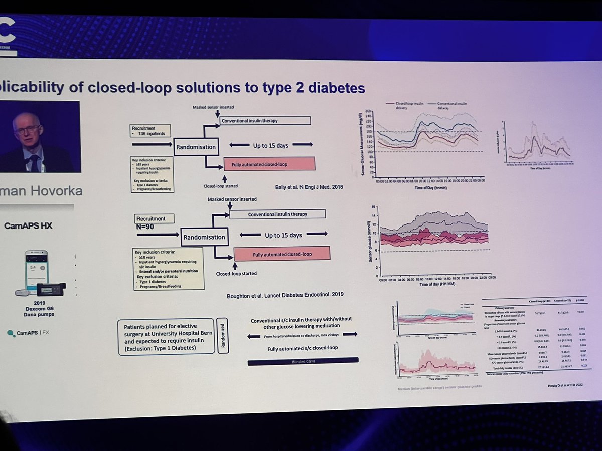 Uso de páncreas artificial en pacientes hospitalizados con diabetes tipo 2. Mejores resultados que en cuidados convencionales #arc #diabetes