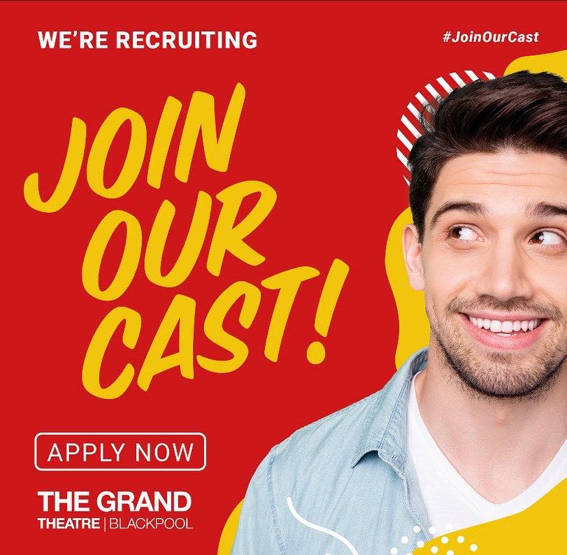 Grand_Theatre's tweet photo. Blackpool Grand Theatre is RECRUITING! 📣 #JOB Deputy Head of Audiences, Marketing & Sales
For more info https://t.co/zHSdV16YzX
#jobs #Careers #joinourcast #vacancies #recruitment https://t.co/V6imb9FQZT
