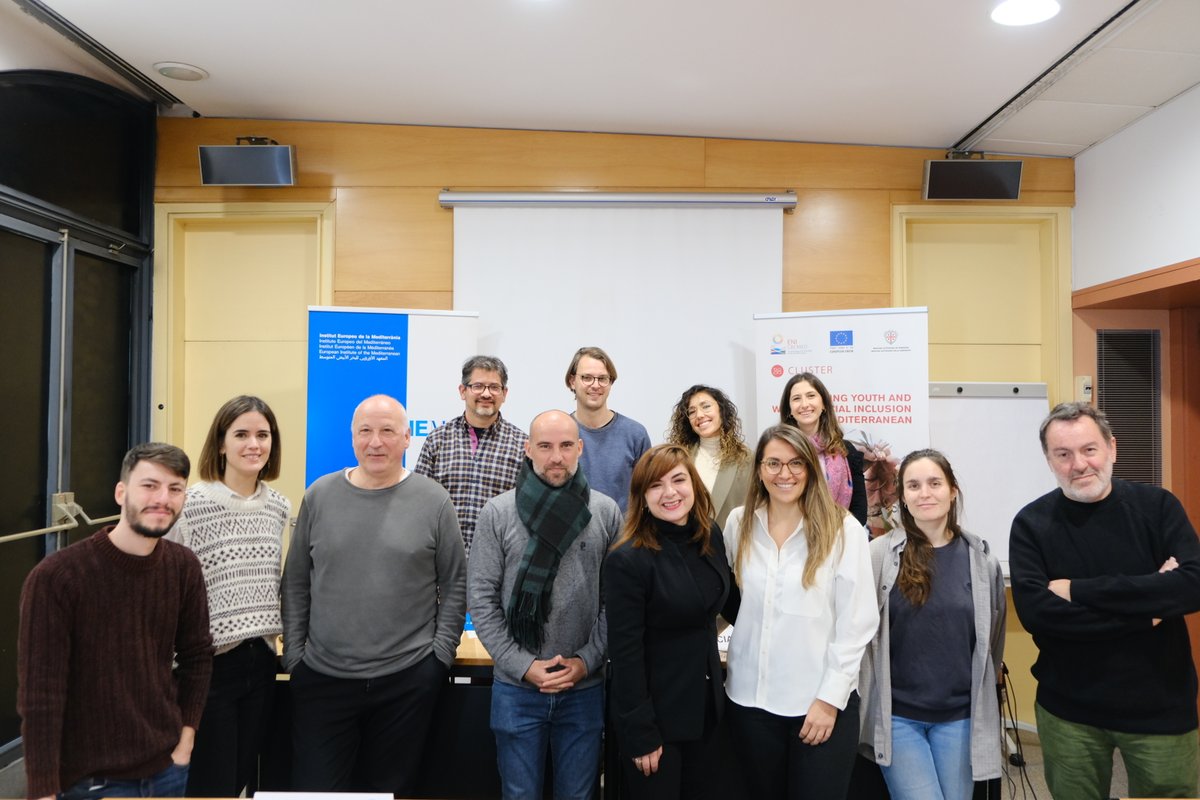 🥳<a href="/IEMed_/">IEMed</a> launched #CLUSTER's series of regional info &amp; networking events to exchange ideas on building inclusive societies🌍&amp; facilitate meaningful connections among trainers &amp; private sector for better training targeting youth &amp; women👉bit.ly/3XG111d
@ENICBCMed #ONEMED