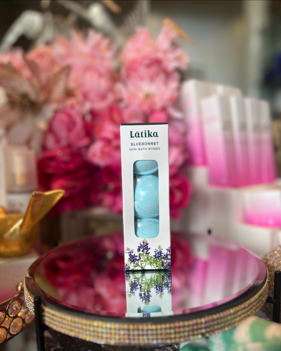 Have you heard of @latikaskincare? We can't get enough of their bath bombs! They are an Austin-based brand that we love to support!