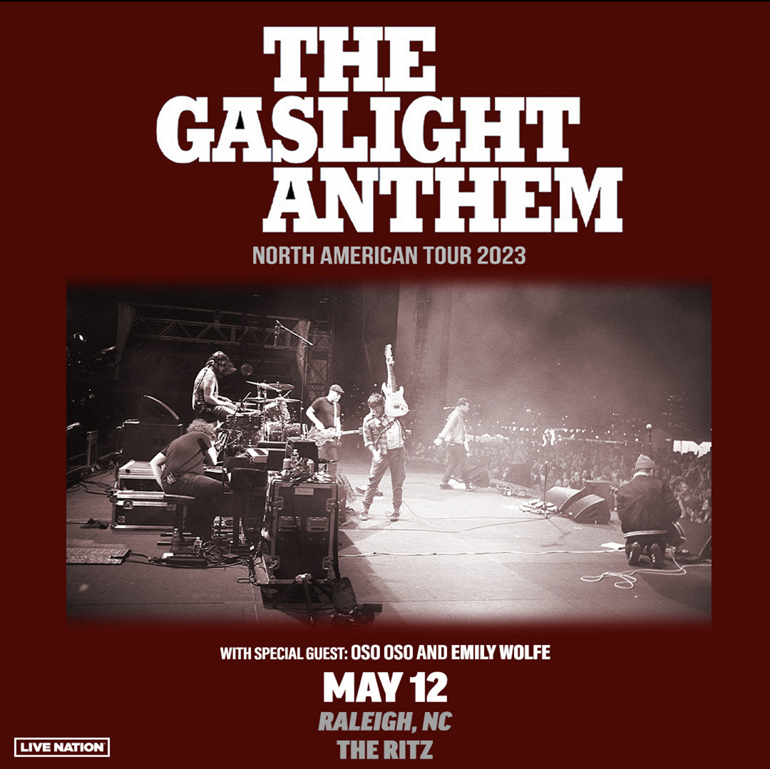 The Ritz Raleigh on Twitter "ON SALE NOW! The Gaslight Anthem coming