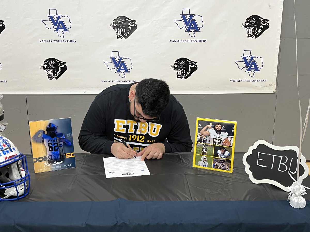 Van Alstyne’s Nic Loya to play football for East Texas Baptist