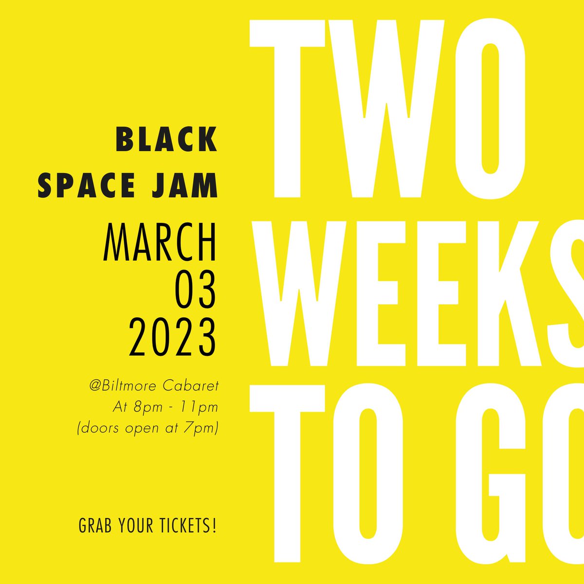 pitheatre's tweet photo. Music, standup comedy, a live DJ, dance, live caricature drawings, temporary tattoos, art and chance to mingle, party, and socialize with the artists! 

B l a c k  S p a c e  J a m ✨

Grab your tickets!

https://t.co/5pcpLJ64jL https://t.co/BZOR90SlM2
