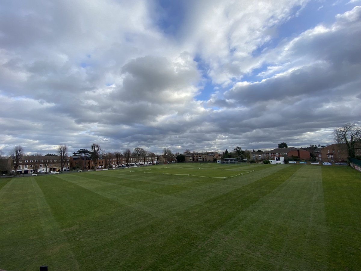 ECCgrounds's tweet photo. February never looked so good! Outfield all verti drained, hopefully get one more window of aeration before the season starts @RedeximUK @AgrovistaAMNTY @ICL_Turf @rigbytaylor https://t.co/2tzLGl8IyR