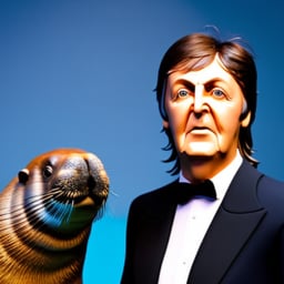 seangodreau's tweet image. AI generated Paul&apos;s dead