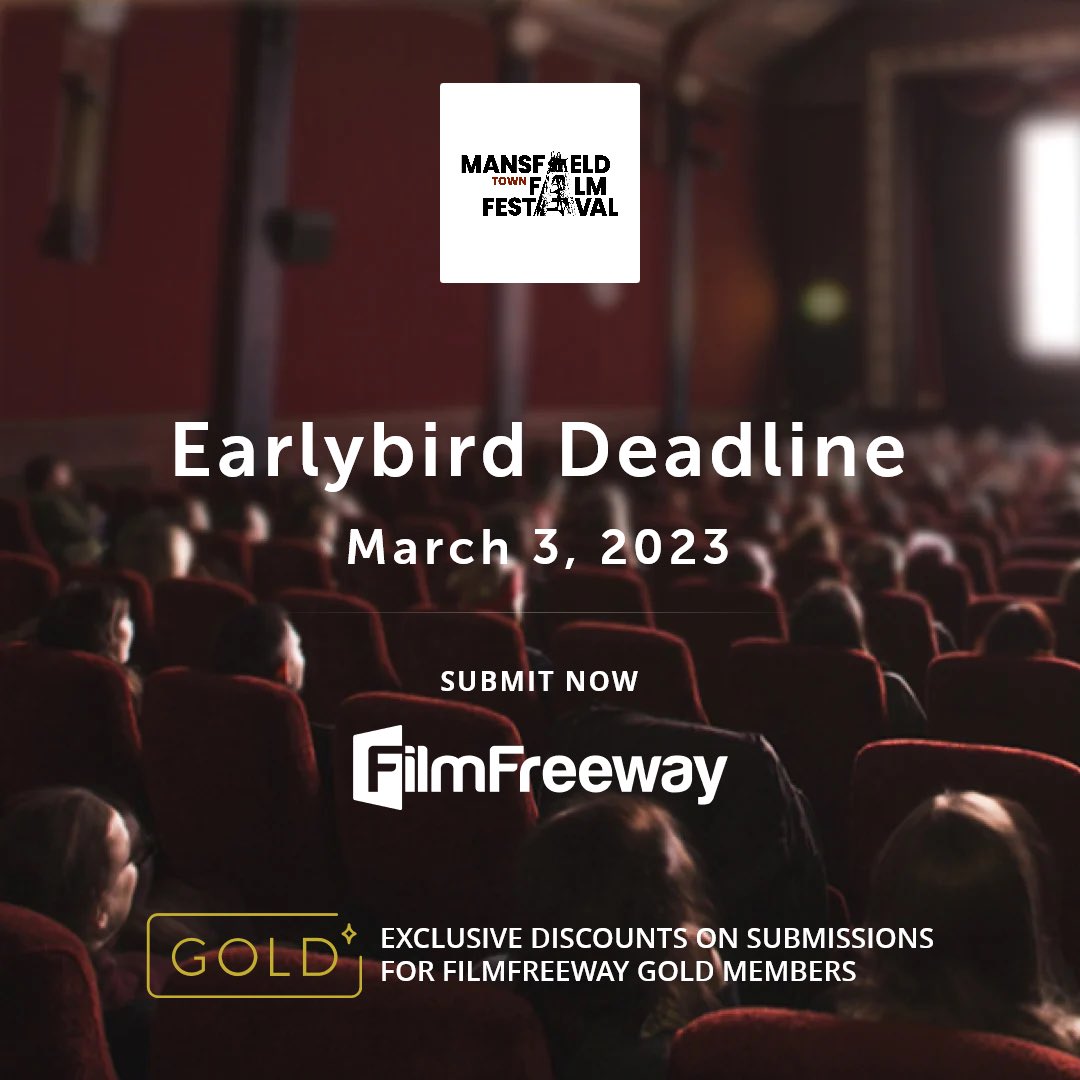 TWO WEEKS TO EARLY-BIRD DEADLINE🎥

Submit your films before March 3rd to ensure the cheapest submission fees! Don’t forget to consider if your films falls into one of our specialist categories; 

- Working Class Voices 
- LGBTQIA+ Voices 
- Women’s Voices

SUBMIT NOW LINK IN BIO