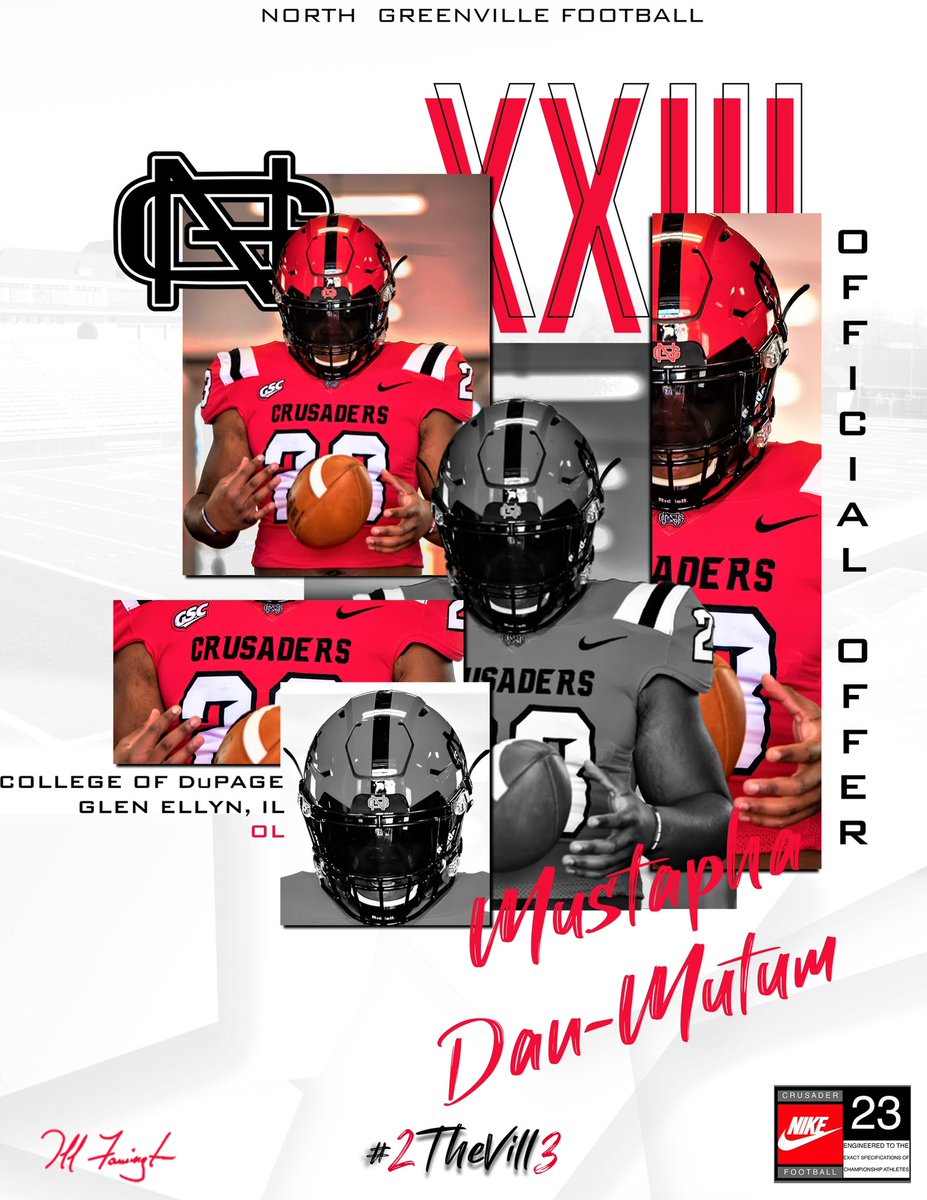 After a great conversation with @CoachJack_W i am blessed to receive an offer from @NGUFootball1 @FBCoach_Rahn @CoachFurco7 @Dupage_Football