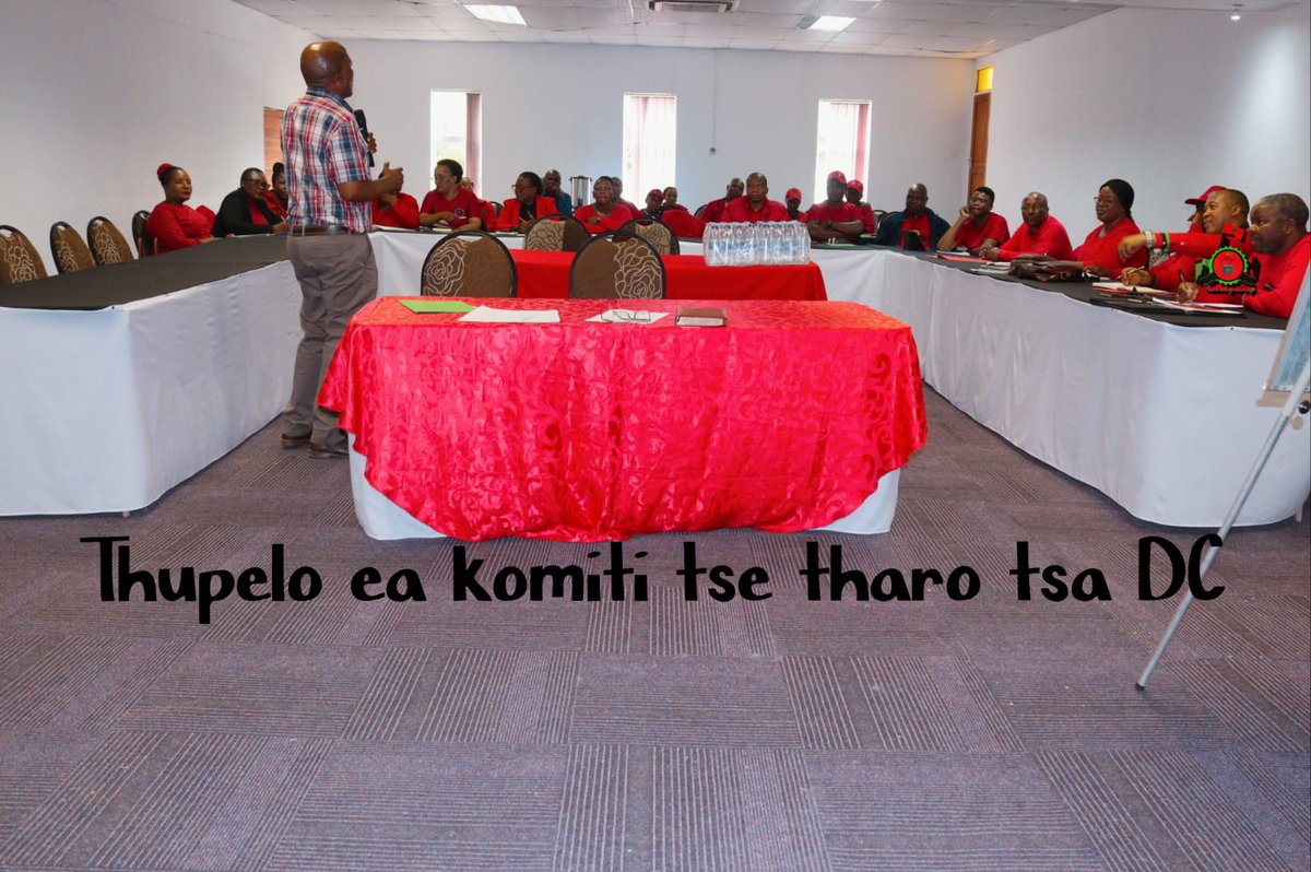 Letsosa_M's tweet photo. Workshop on LEADERSHIP AND TEAM BUILDING
#holisaDC https://t.co/sAsBjDWN02