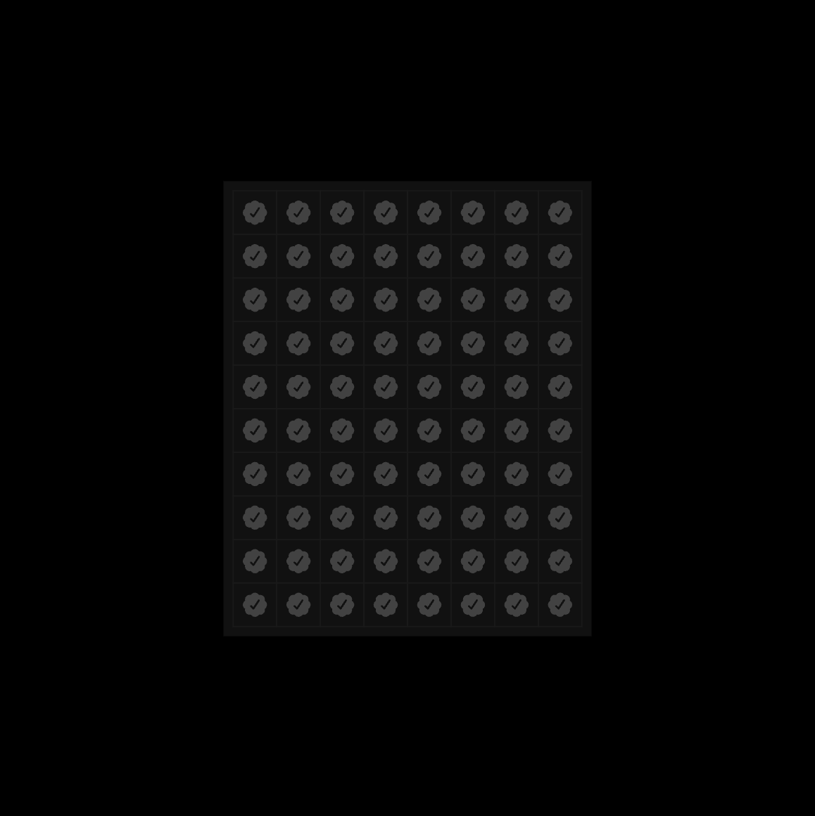 Waiting for my original to reveal got me thinking about a grayscale Checks collection